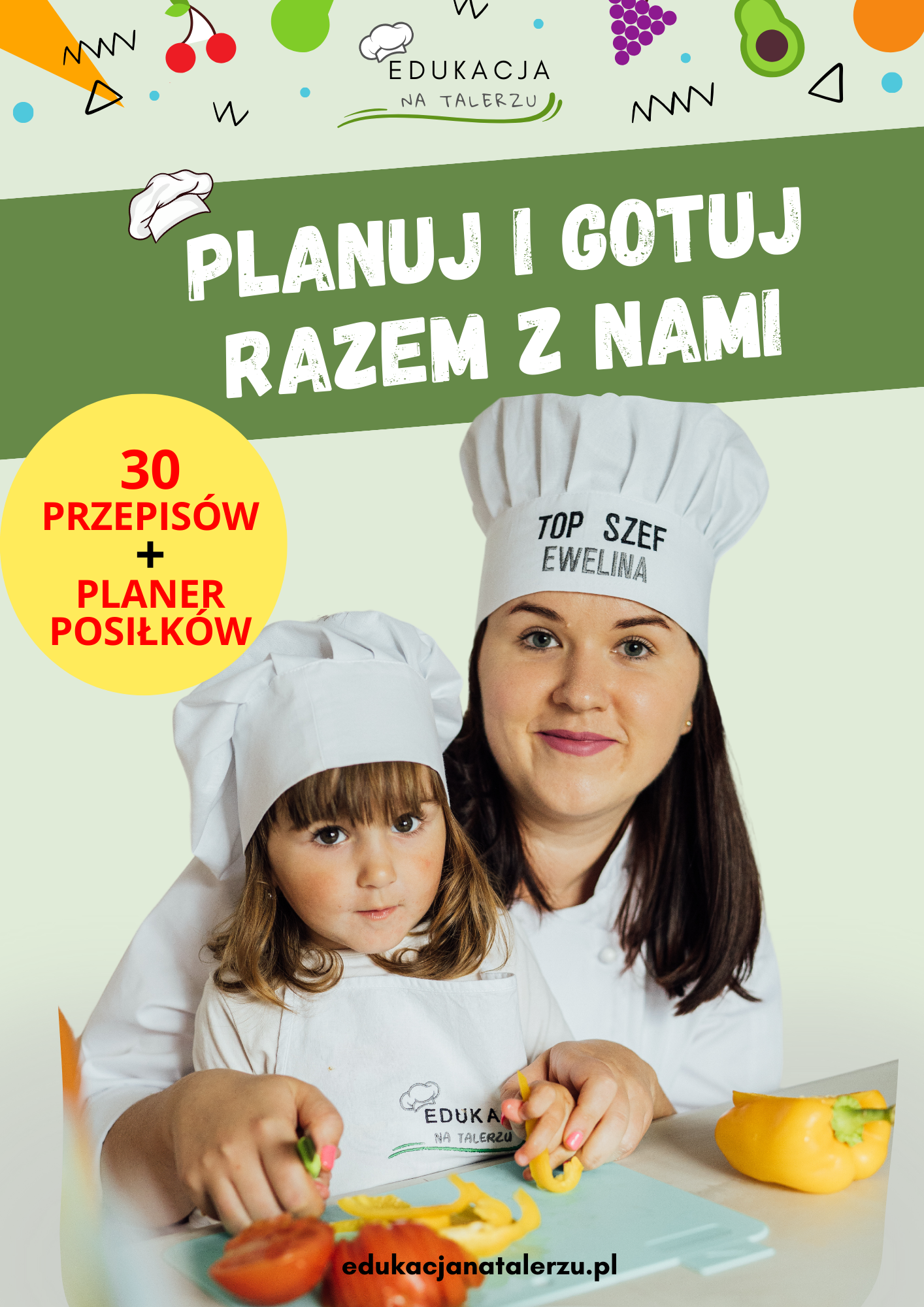 PLANER POSIŁKÓW DLA CAŁEJ RODZINY + E-BOOK "PLANUJ I GOTUJ Z NAMI" - obrazek 2